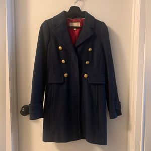Banana Republic Navy Coat Size Small
